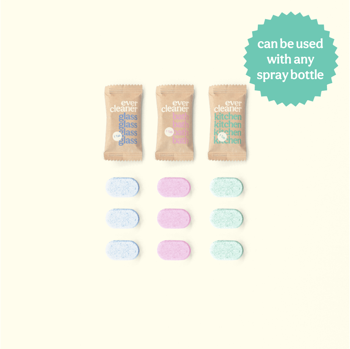 Cleaning Tab Kit Mix